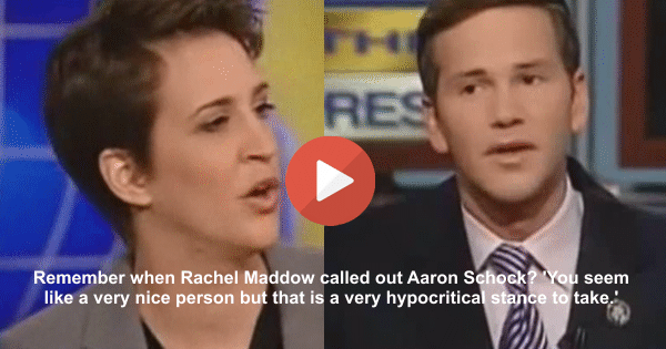Rachel Maddow Calls Out Republican Rep- Aaron Schock For His Stimulus Bill Hypocrisy