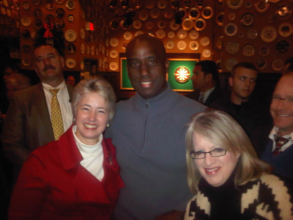 Egberto With Houston Mayor Annise Parker & City Council Rep Melissa Noriega