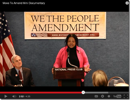 Amendment Broadcast Campaign, We The People Amendment, Move To Amend, MTA