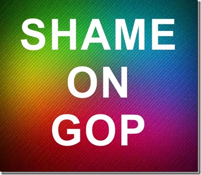 Shame On GOP