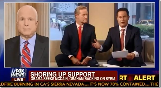 John McCain On Fox News With Islamophobic Brian Kilmeade