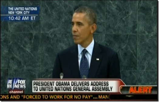 President Obama At United Nations