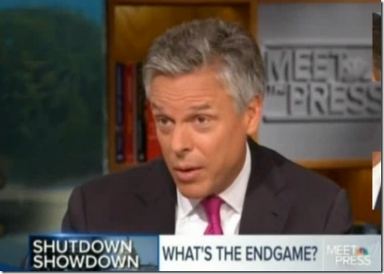 John Huntsman on Meet The Press With David Gregory