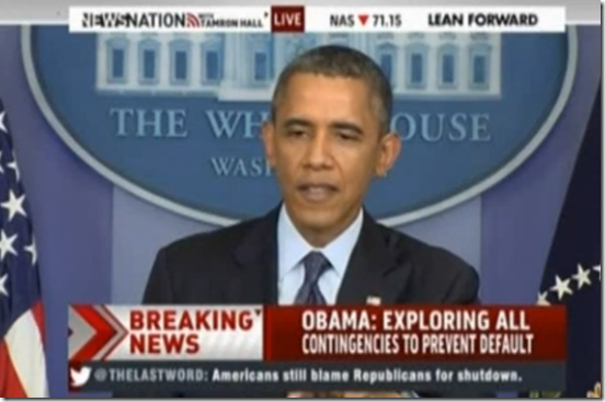 President Obama on GOP Hostage Taking