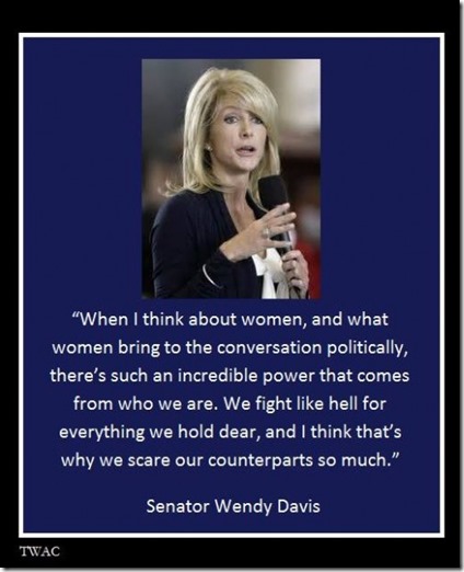 vote Wendy Davis voter suppression