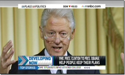 Bill Clinton Obamacare Affordable Care Act