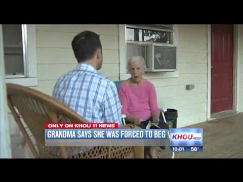 grandmother forced to bed