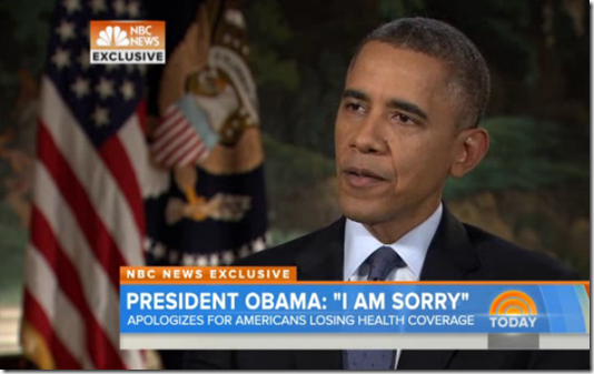 Obama apology