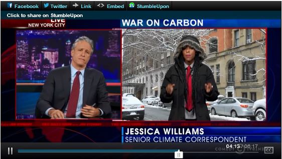 Climate Change Jon Stewart Fox News