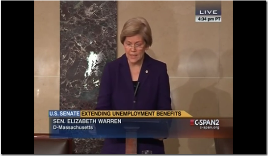 Elizabeth Warren Unemployment Insurance Republican GOP