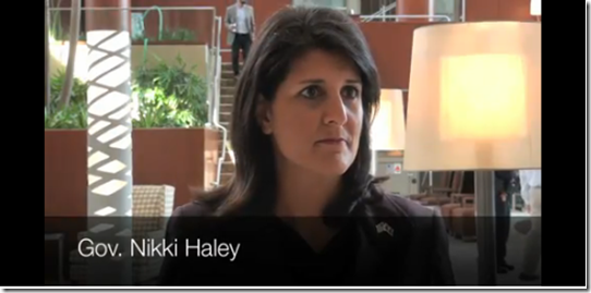 Nikki Haley South Carolina SC Union