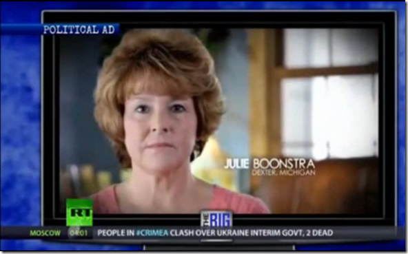 Koch Brothers Julie Boonstra  Americans For Prosperity Obamacare Ad