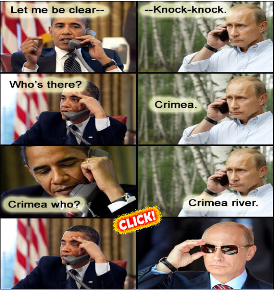Ukraine Obama Putin