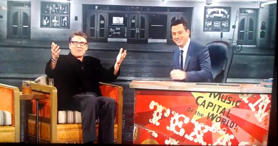 Rick Perry Booed Jimmy Kimmel