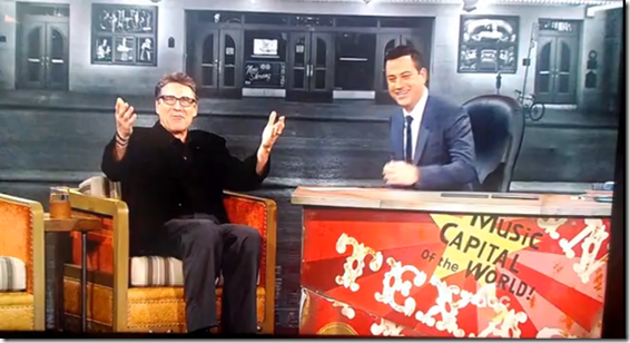 Rick Perry Jimmy Kimmel  Booed