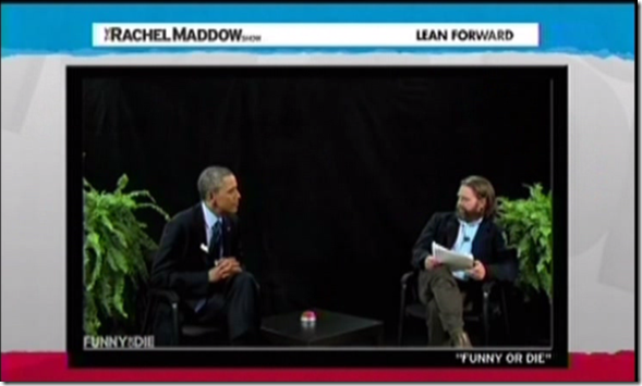 Obama appearance on Between Two Ferns with Zach Galifianakis