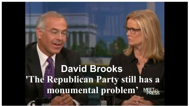 David Brooks Republican Party Monumental Problem