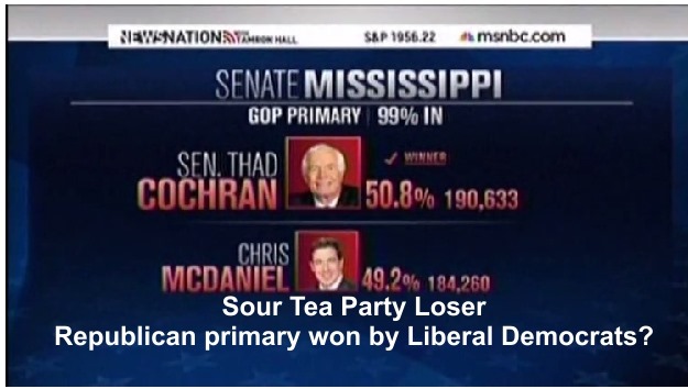 Thad Cochran Chris McDaniel Tea Party Black Voters