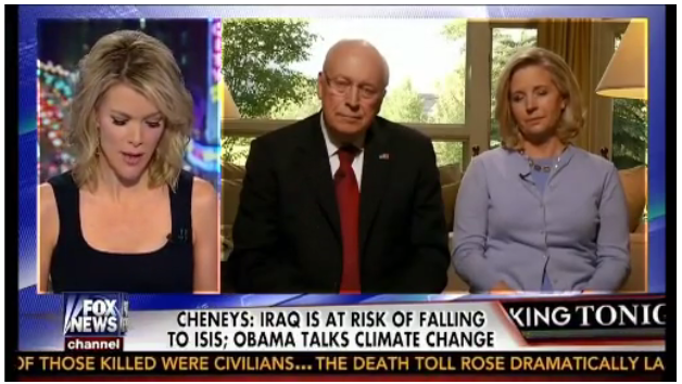 Megyn Kelly, Dick Cheney,Iraq