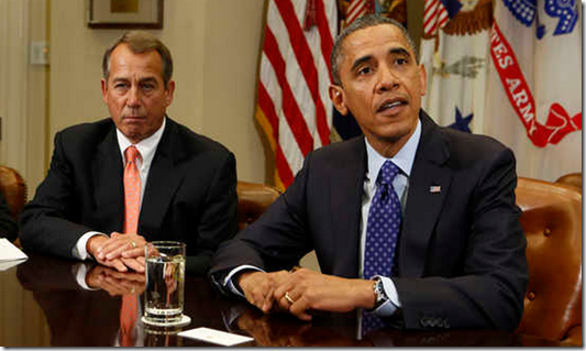 President Obama John Boehner sue