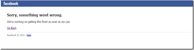 Facebook crashed - Facebook down