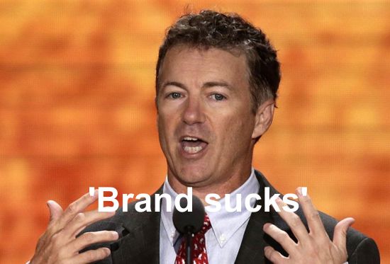 Rand Paul brand sucks