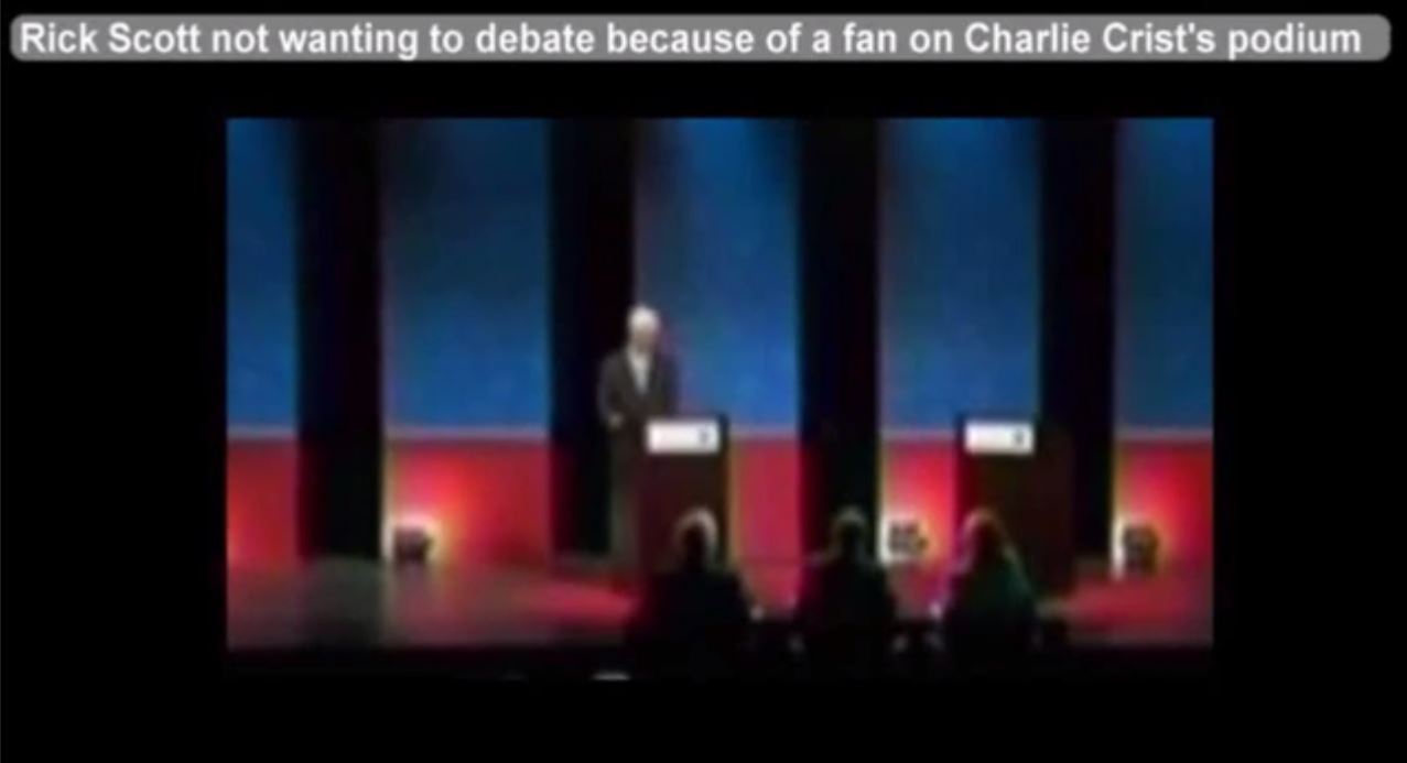 Rick Scott, Charlie Crist