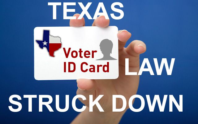 Voter ID Law Struck Down