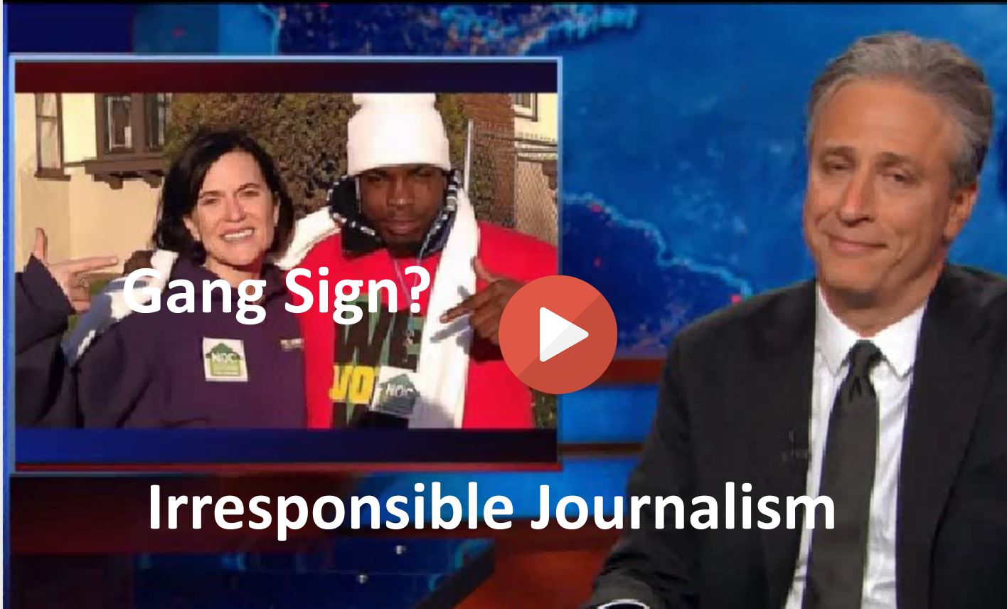 Jon Stewart - From Mayor to gang member- Police use media and prejudice for revenge