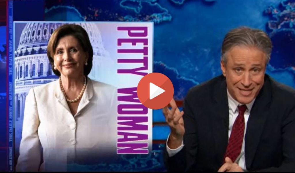 Jon Stewart tells Nancy Pelosi she must go for doing this