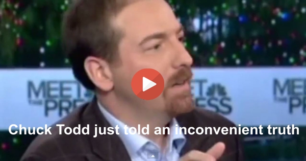 Chuck Todd slipped and tells the truth about traditional mainstream news.