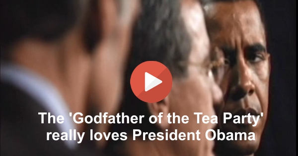 Senator Tom Coburn, godfather of the Tea Party, has a love fest with President Obama on 60 Minutes.