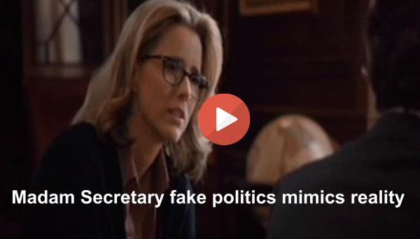 Short Madam Secretary clip a perfect encapsulation of US foreign policy