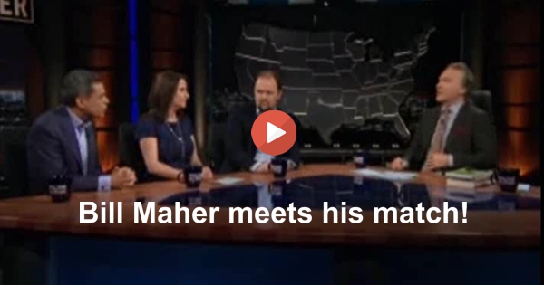 Bill Maher meets his match