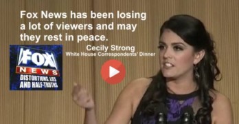 Cecily Strong Fox News White House Correspondents' Dinner