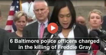 6 Baltimore police officers charge for killing Freddie Gray