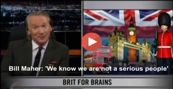 Bill Maher explains why the British accent is dangerous 3