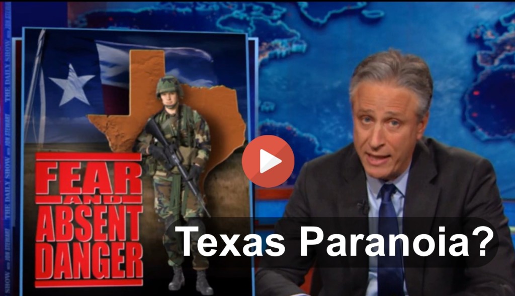Jon Stewart on Texas' new insanity 'What would Rick Perry Do'