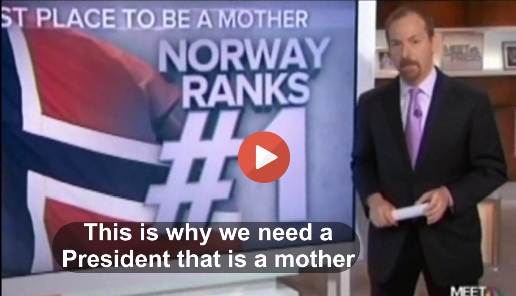 'Socialist' European countries much better to mothers than Moral Values USA