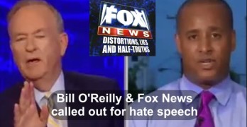 Bill O'Reilly & Fox News justifiably called out for seeding the type hate rhetoric used by Dylann Roof