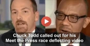 Chuck Todd called out on air for showcasing black gun convicts