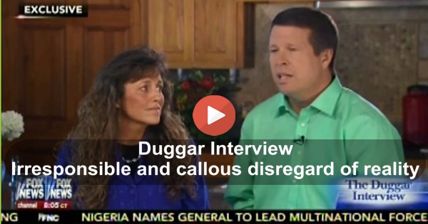 Duggar Interview snippets
