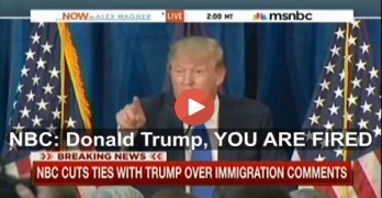 NBC fires Donald Trump for his anti-immigrant comments