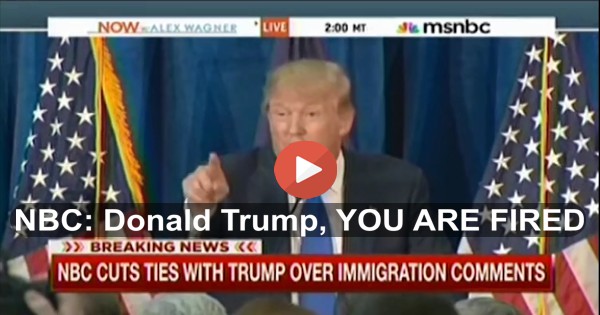 NBC fires Donald Trump for his anti-immigrant comments