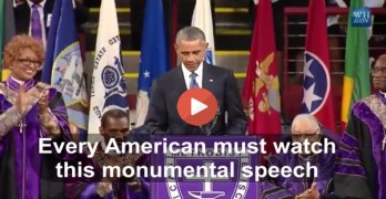 President Obama monumental speech and eulogy at Clementa Pinckney funeral