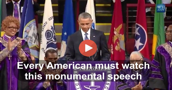 President Obama monumental speech and eulogy at Clementa Pinckney funeral