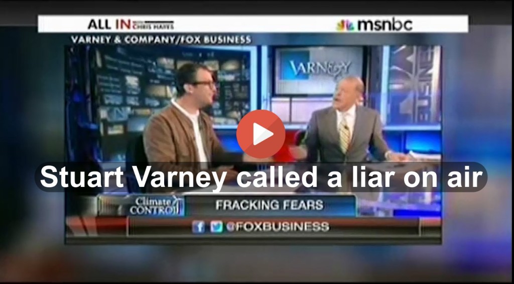 Producer-Director Josh Fox calls out Fox News Stuart Varney a liar on air