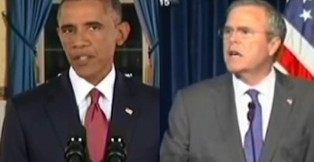 President Obama - Jeb Bush - Barack Obama