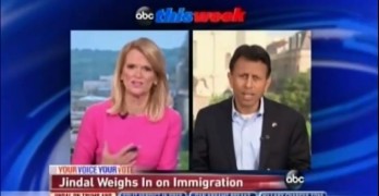 ThisWeek Martha Raddatz taken aback by Bobby Jindal dismissal of immigrant heritage (VIDEO)