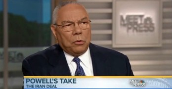 Colin Powell explains why he supports the Iran Nuclear Deal